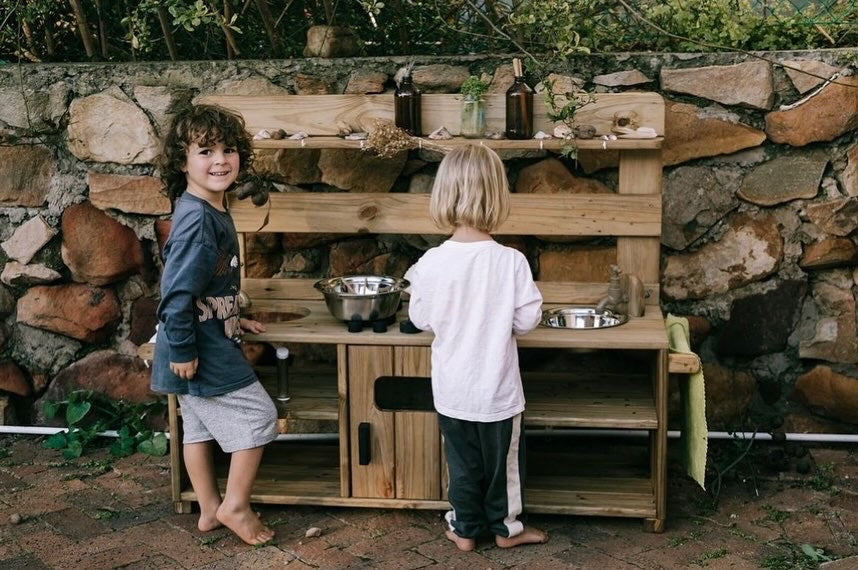 Double Mud Kitchen