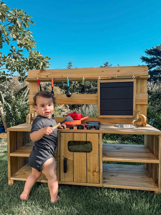 Double Mud Kitchen