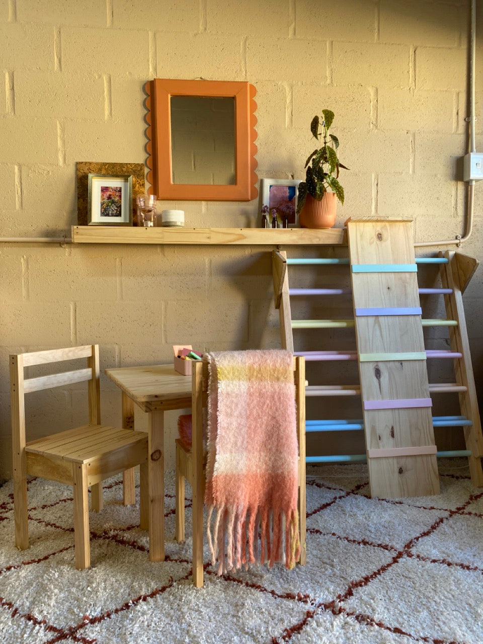 Toddler Square Table + Chairs