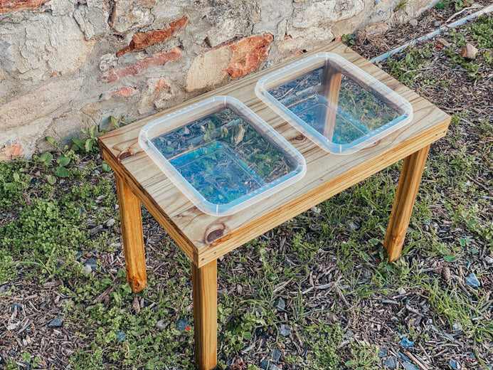 Outdoor Sensory Table