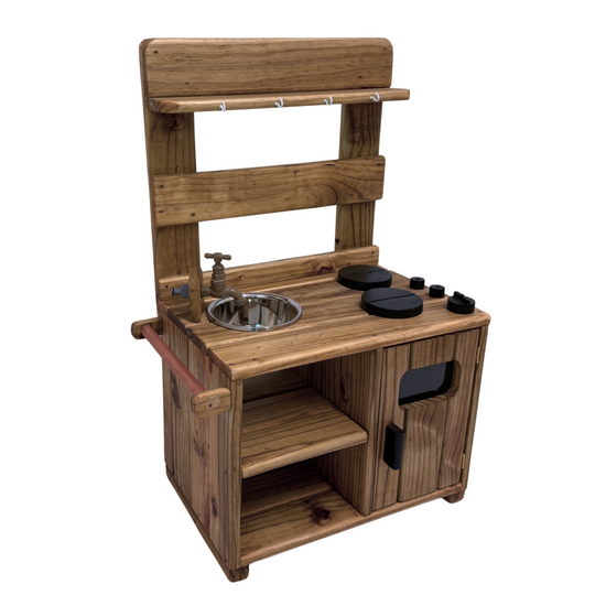 Single Mud Kitchen