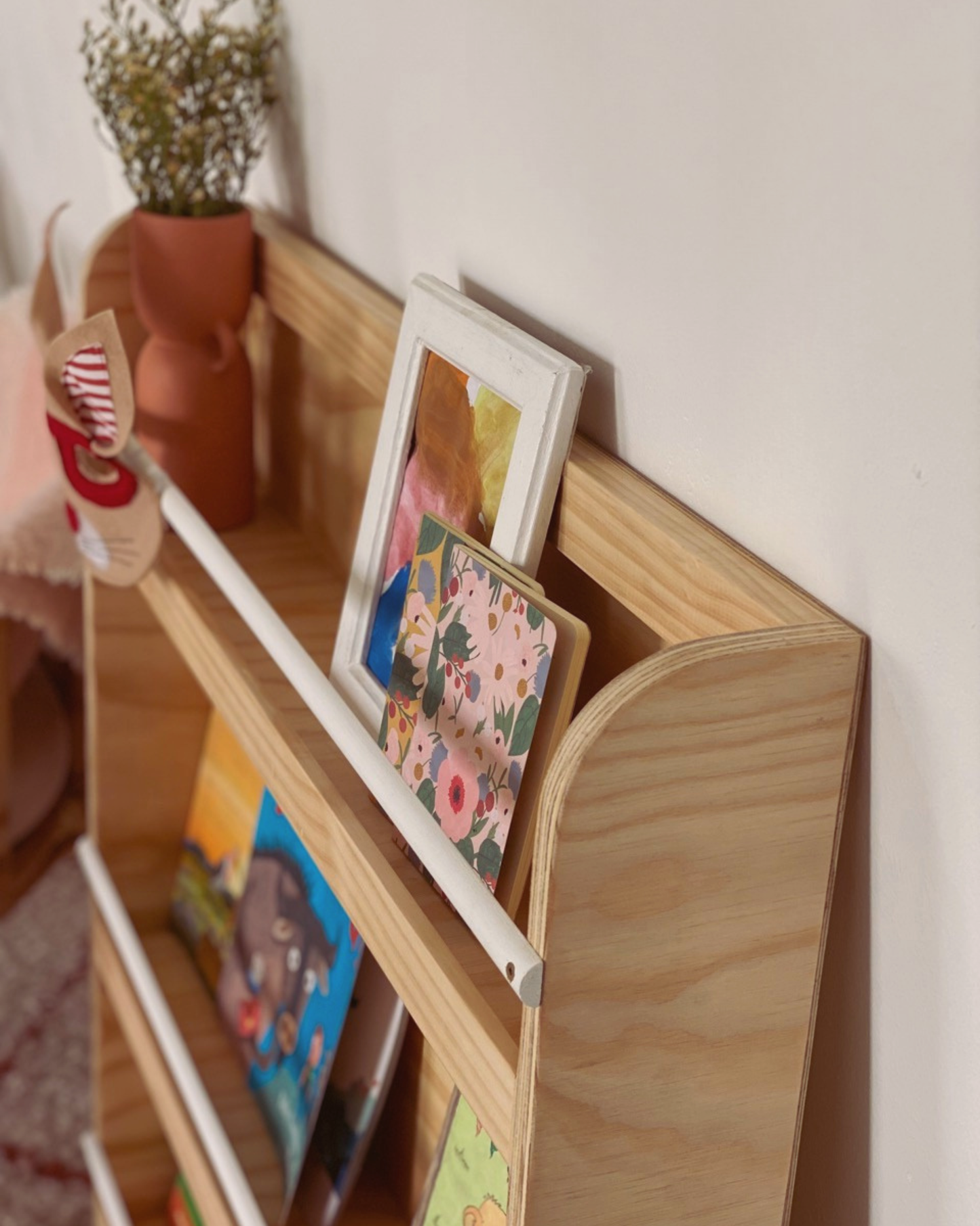 Ready to Ship - Classic Bookshelf in Rust