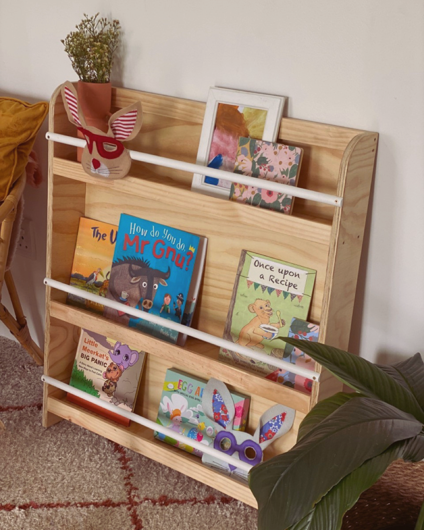 Ready to Ship - Classic Bookshelf in Rust