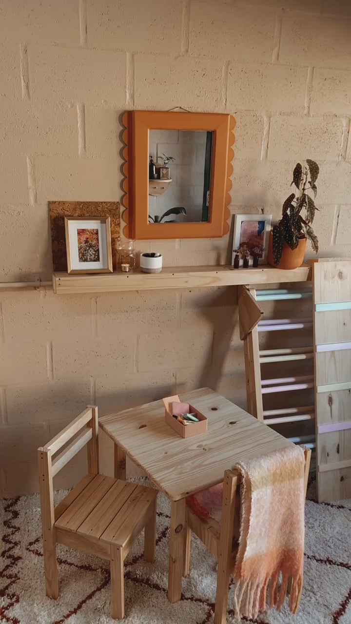 Load and play video in Gallery viewer, Toddler Square Table + Chairs
