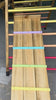 Close-up video panning over the Outdoor Pikler Playground ramp, showing the treated timber surface and pastel climbing rungs designed for outdoor use