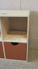Video showcasing the handcrafted 6 Cube Storage Unit with Copper Storage Boxes from front angle
