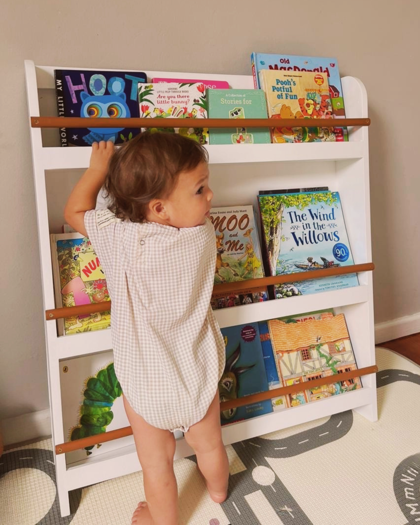 Ready to Ship - Classic Bookshelf in Rust