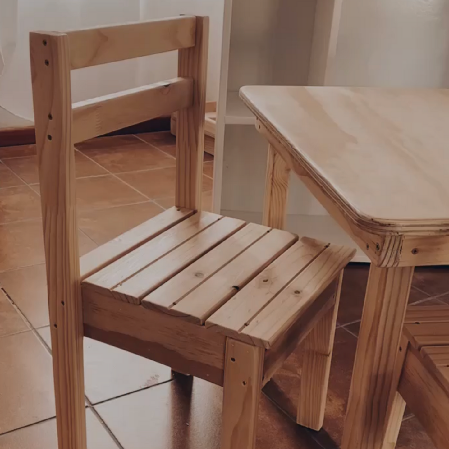 Personalised wooden chair for child deals