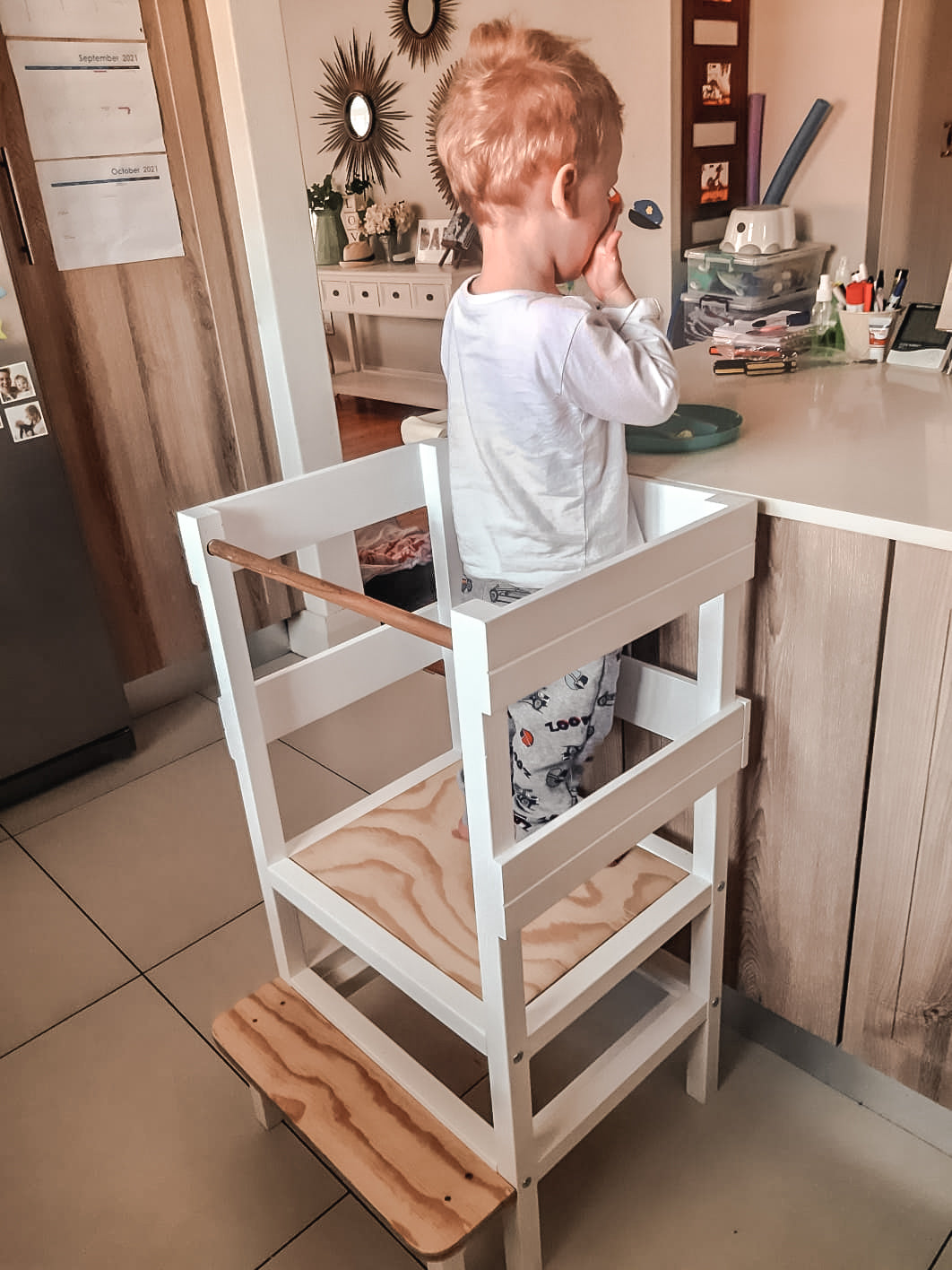 Adjustable Learning Tower, Kitchen Helper, Kitchen Stool