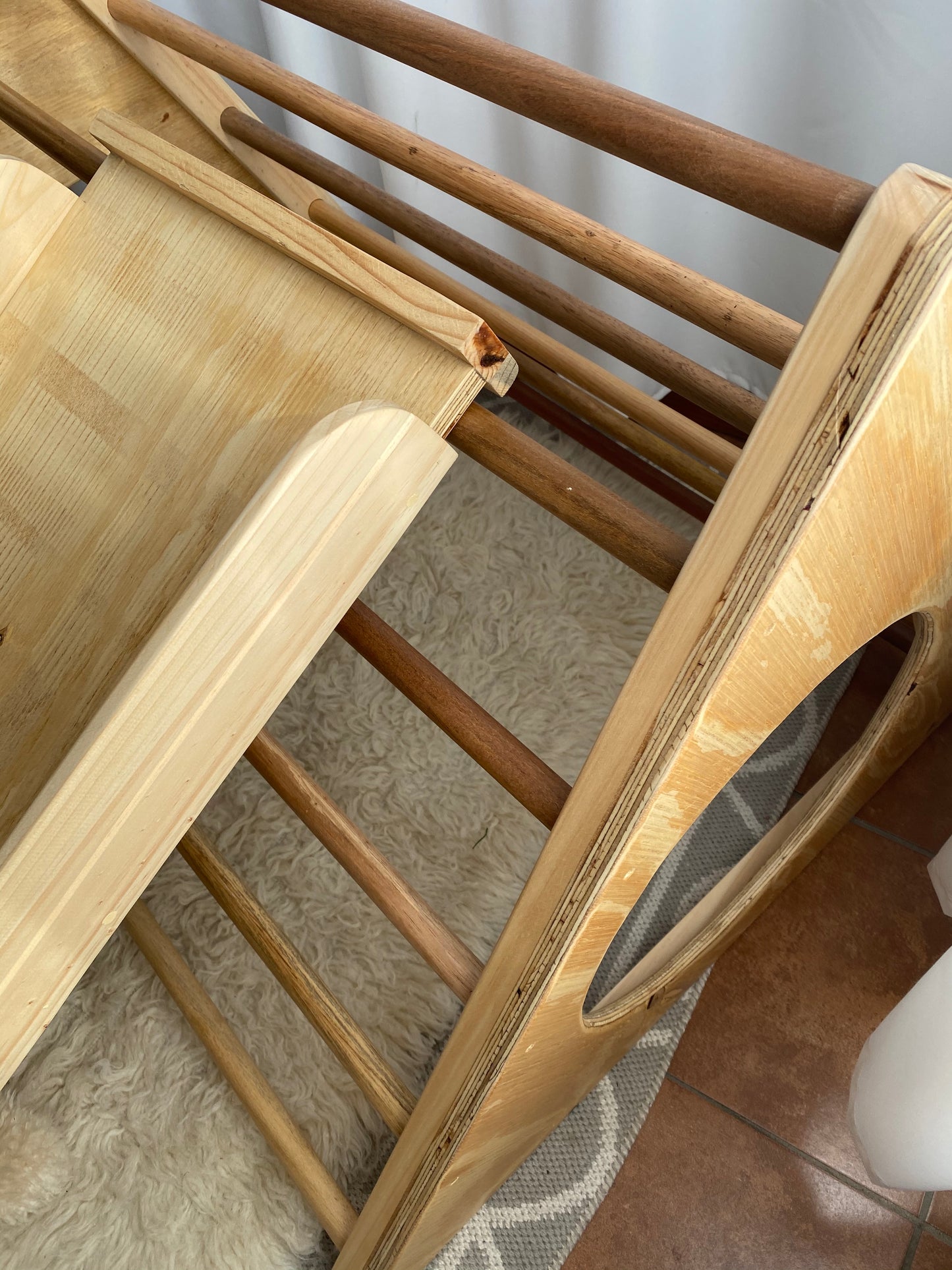 Removeable Ramp Slides Removable Slide Bumper | Pikler | Ramp | Grandpa's Workshop