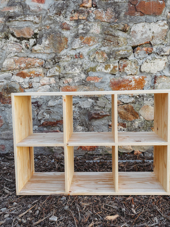 Solid Pine Storage Cubes