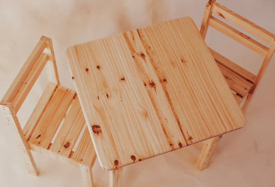 Classic Kids Table and Chairs Set
