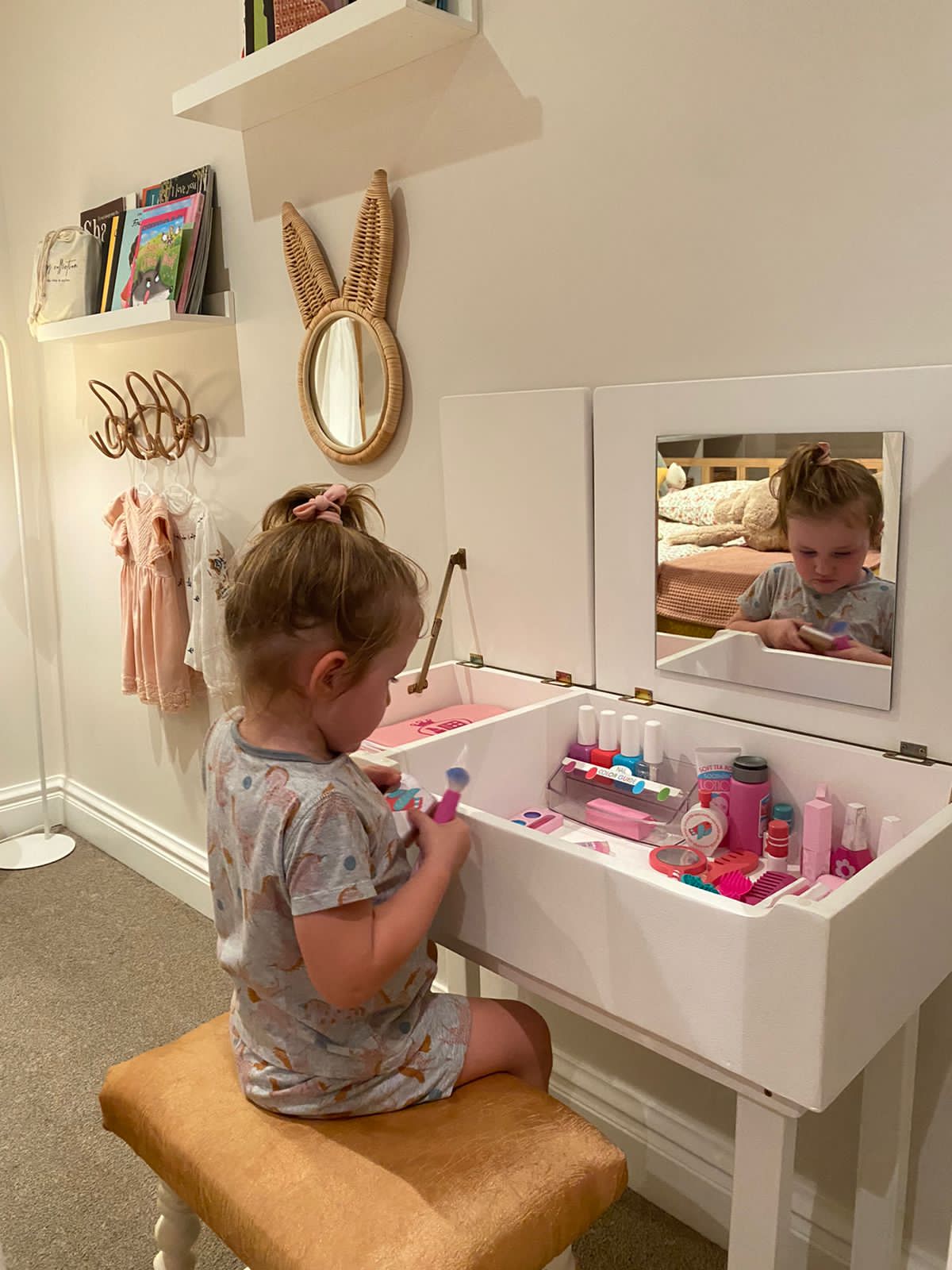 Load image into Gallery viewer, Little Miss - Dressing Table and Desk
